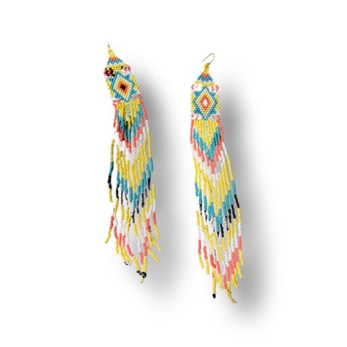 Multicolored bead Earrings